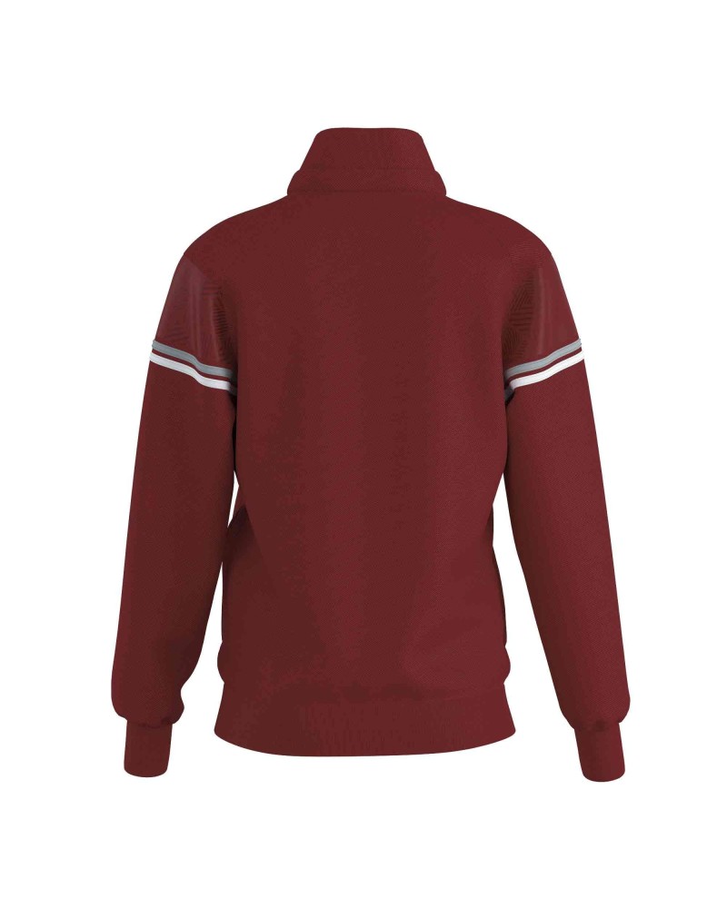 Chaqueta de gimnasia DIANA-12, burdeos, rayas blancas – vista 2