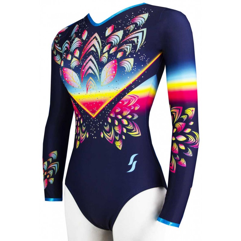 Justaucorps gym fille Reinette-03