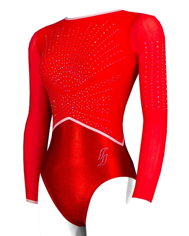 Turnpakje Tulipe-02, fel rood