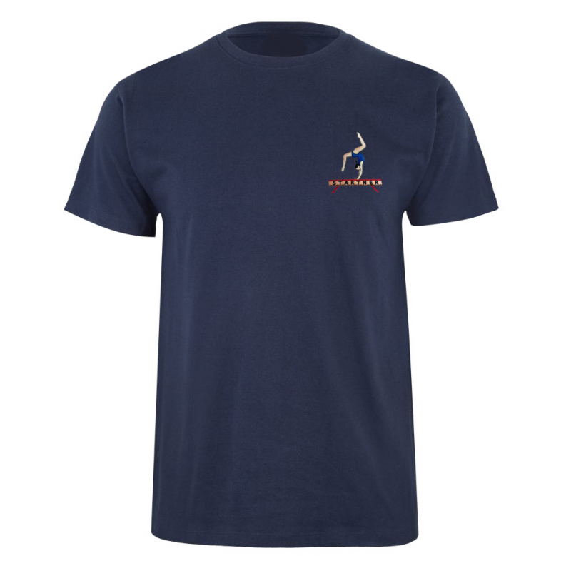 T-shirt gymnaste - bleu
