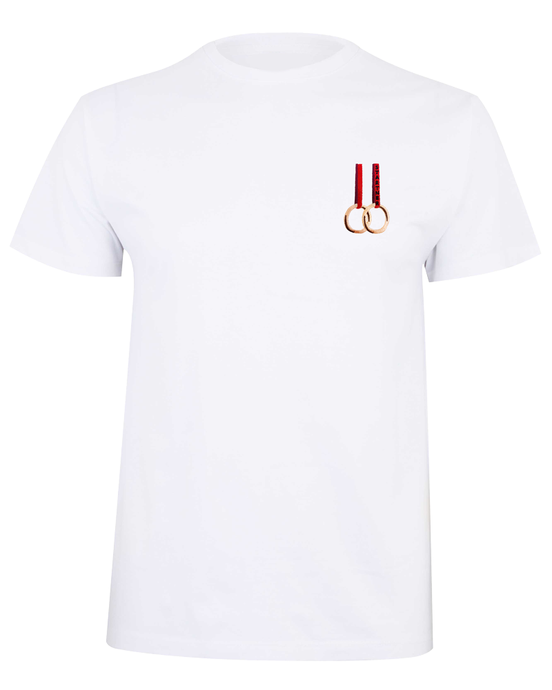 T-shirt ringen wit