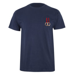 Camiseta Anillas azul, azul marino