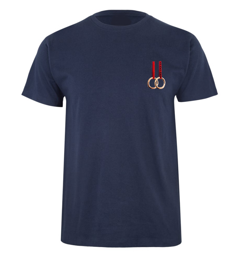 T-shirt anneaux - Bleu