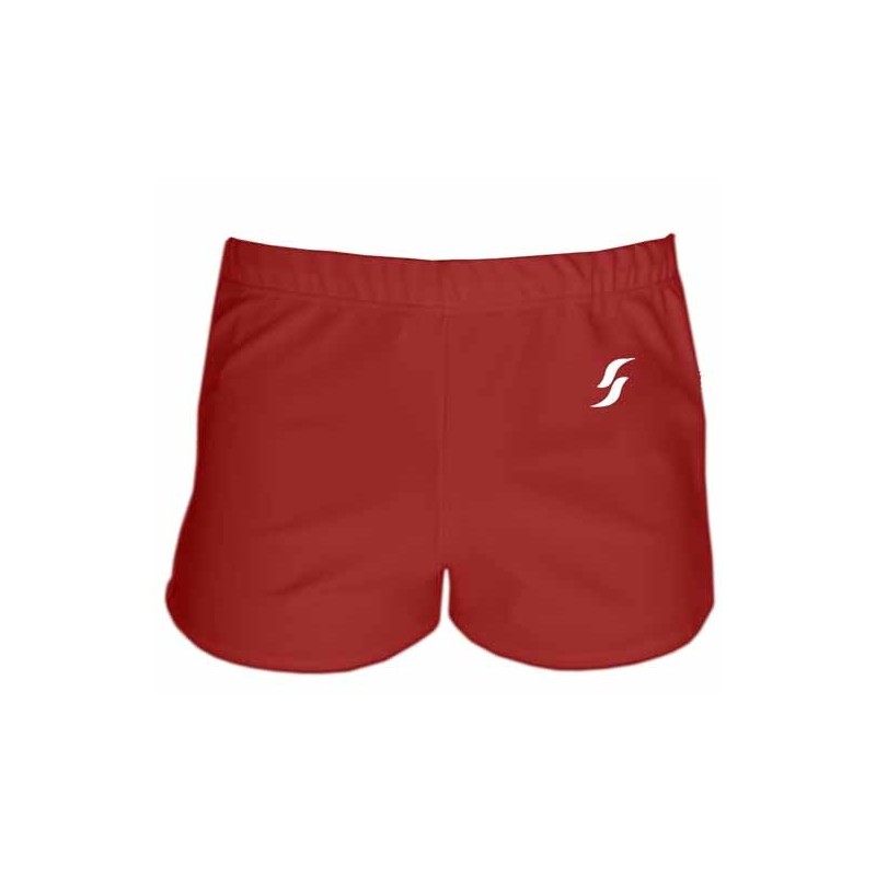 burgundy gym shorts