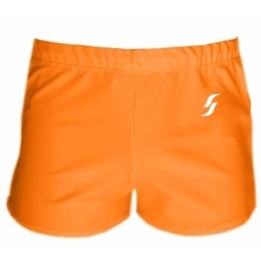 Pantalón corto de gimnasia naranja