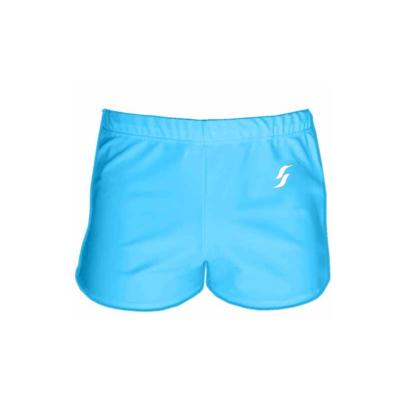 Short turquoise