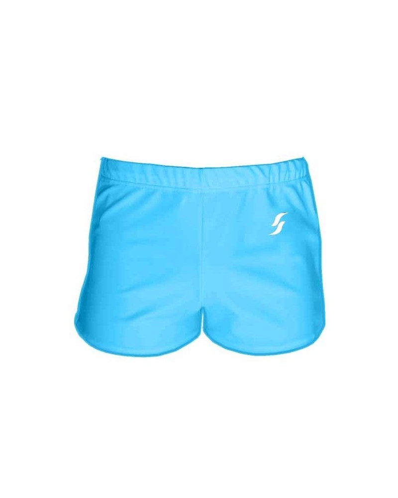 Pantalón corto de gimnasia turquesa