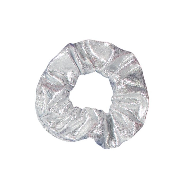 Chouchou poudré argent