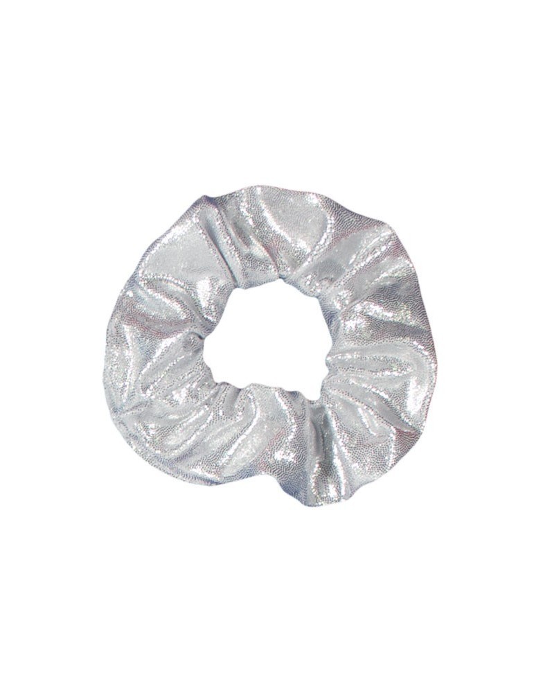 Chouchou poudré argent