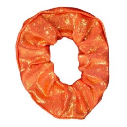 Scrunchie cipria arancione