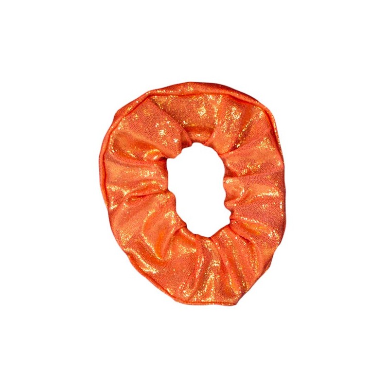 Chouchou poudré orange