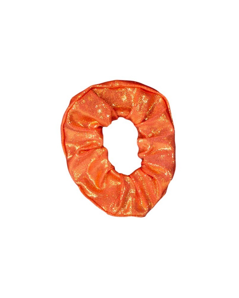 Orange Shimmer Scrunchie