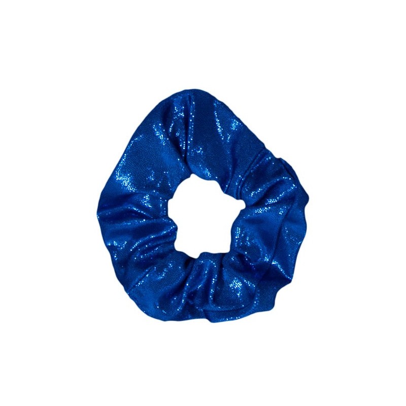 Chouchou poudré bleu roi