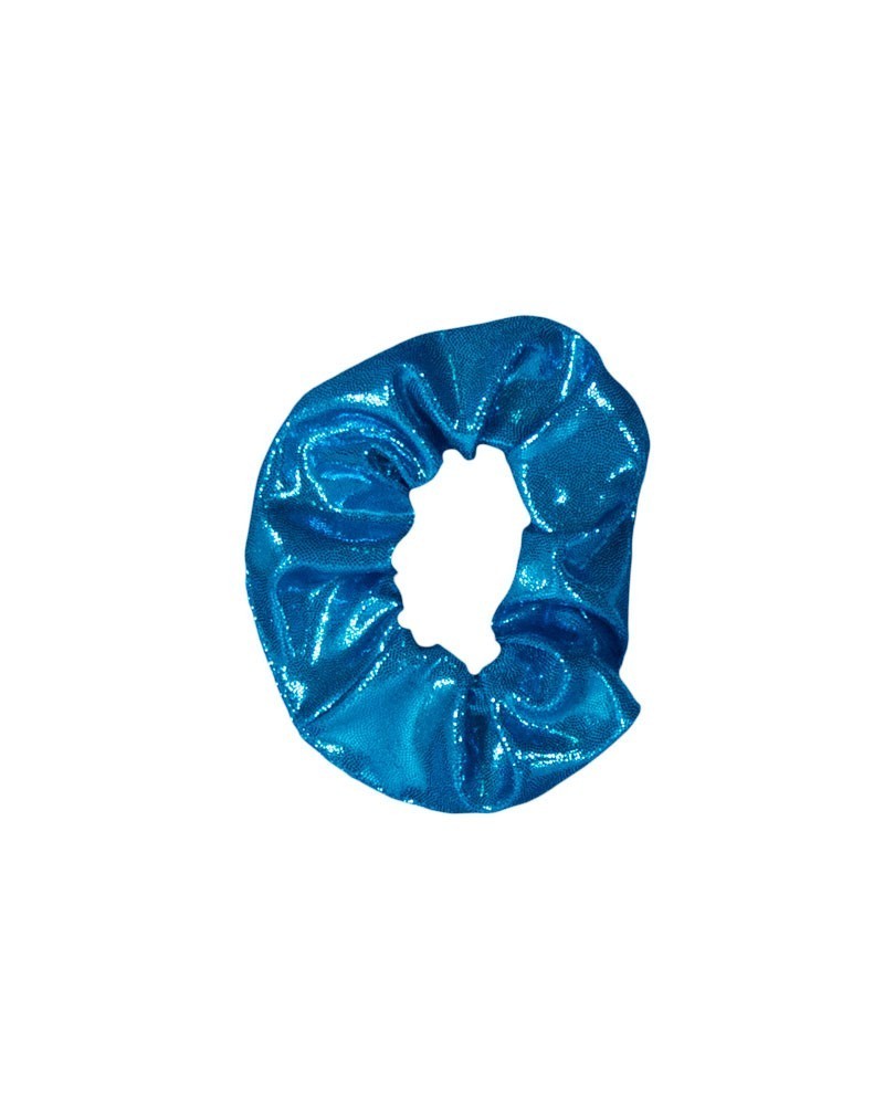 Schimmer-Scrunchie Türkis