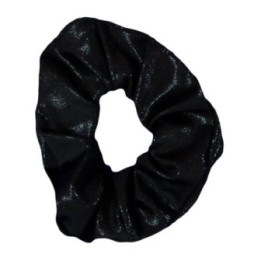 Black Shimmer Scrunchie