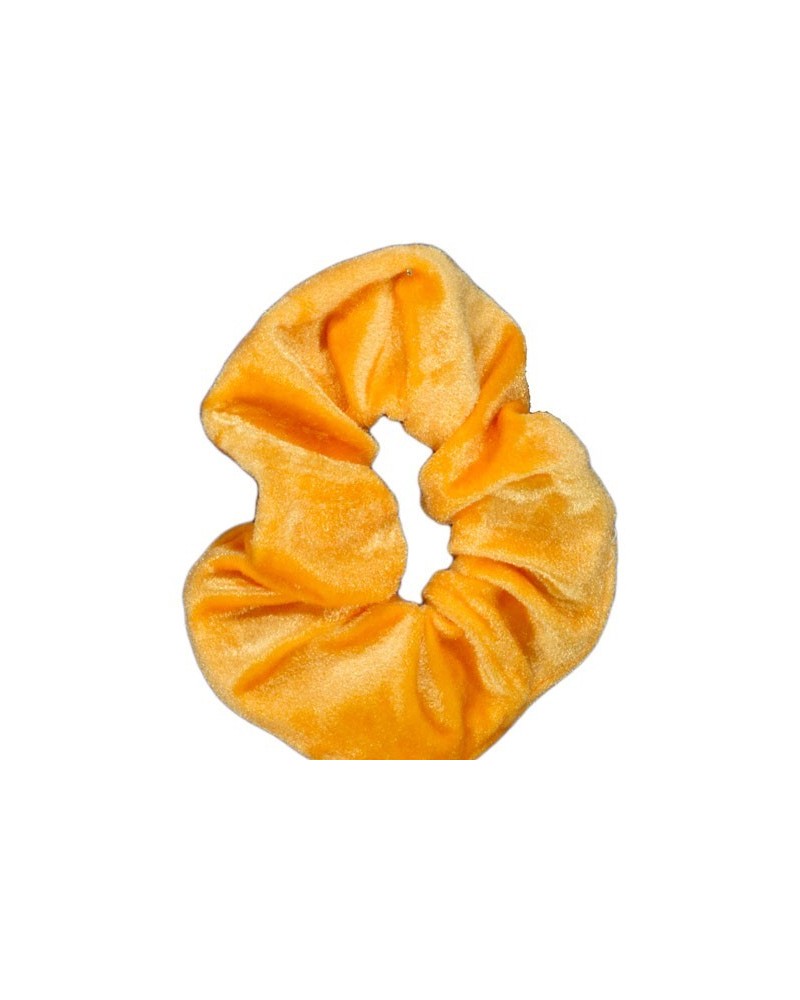 Coletero de terciopelo naranja