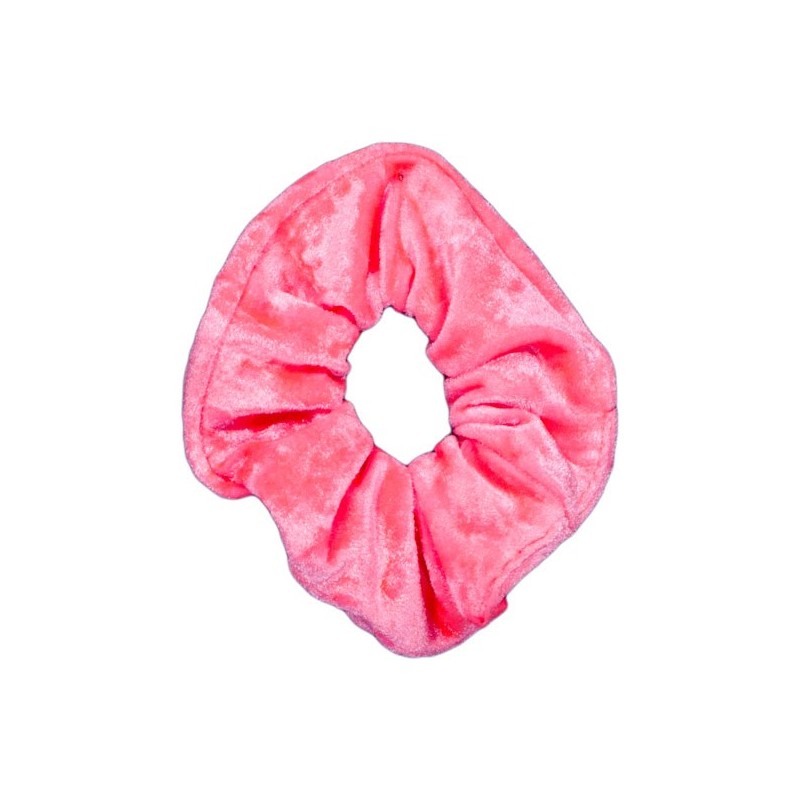 Chouchou velours rose