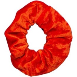 Chouchou velours rouge
