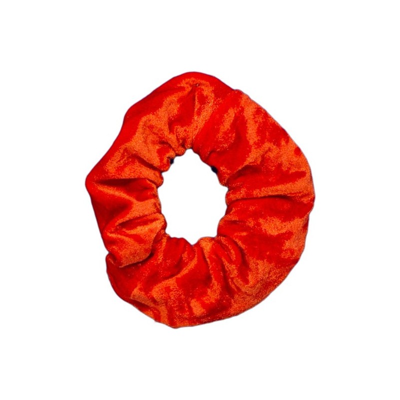 Chouchou velours rouge