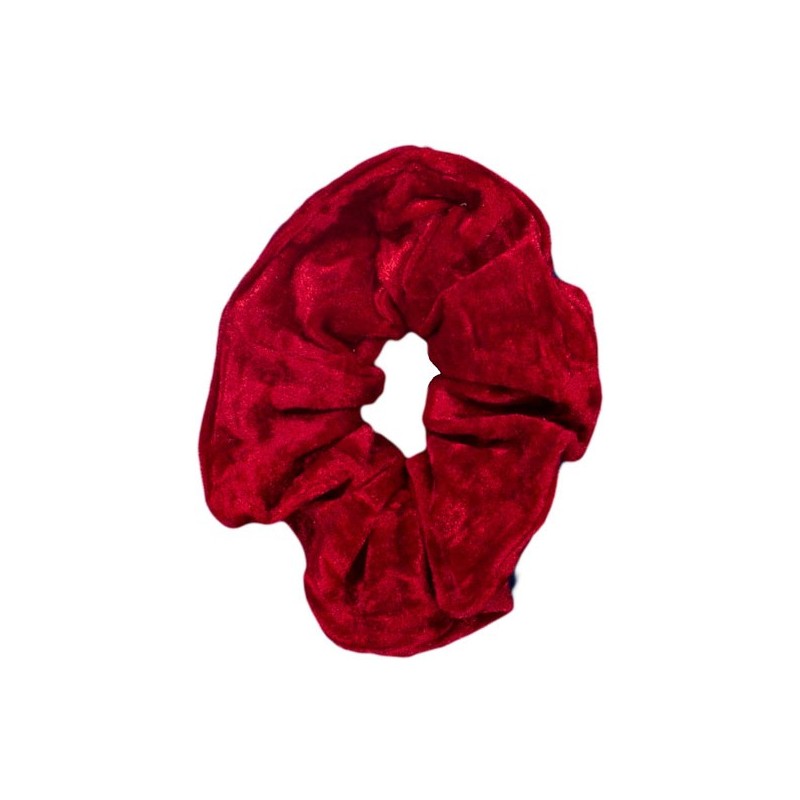 Chouchou velours bordeau