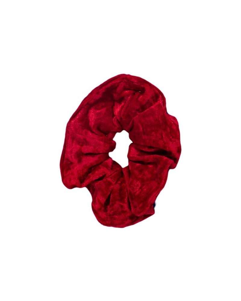 Burgundy Velvet Scrunchie