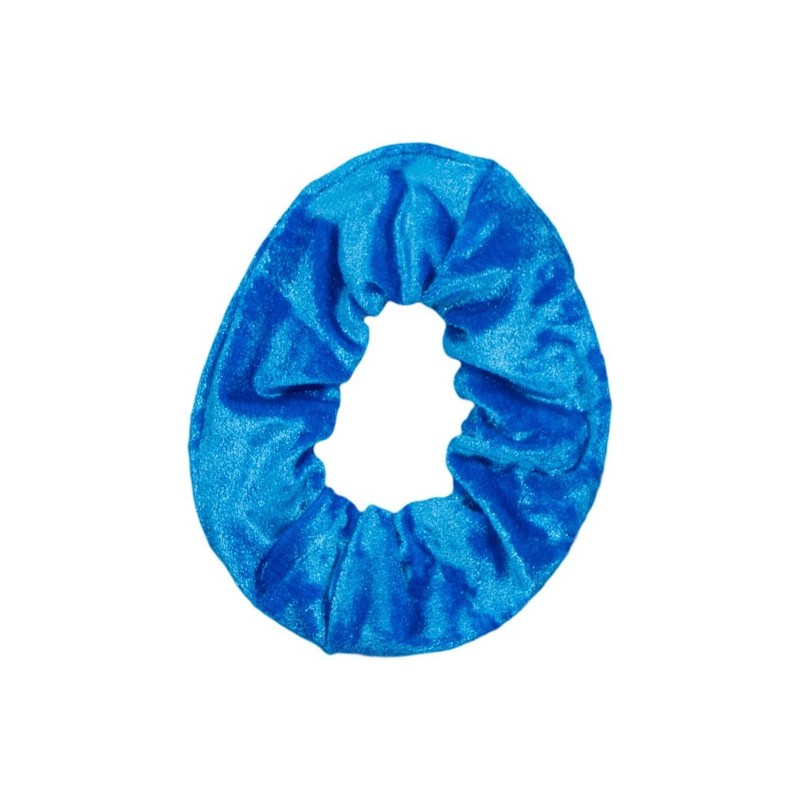 Chouchou velours bleu