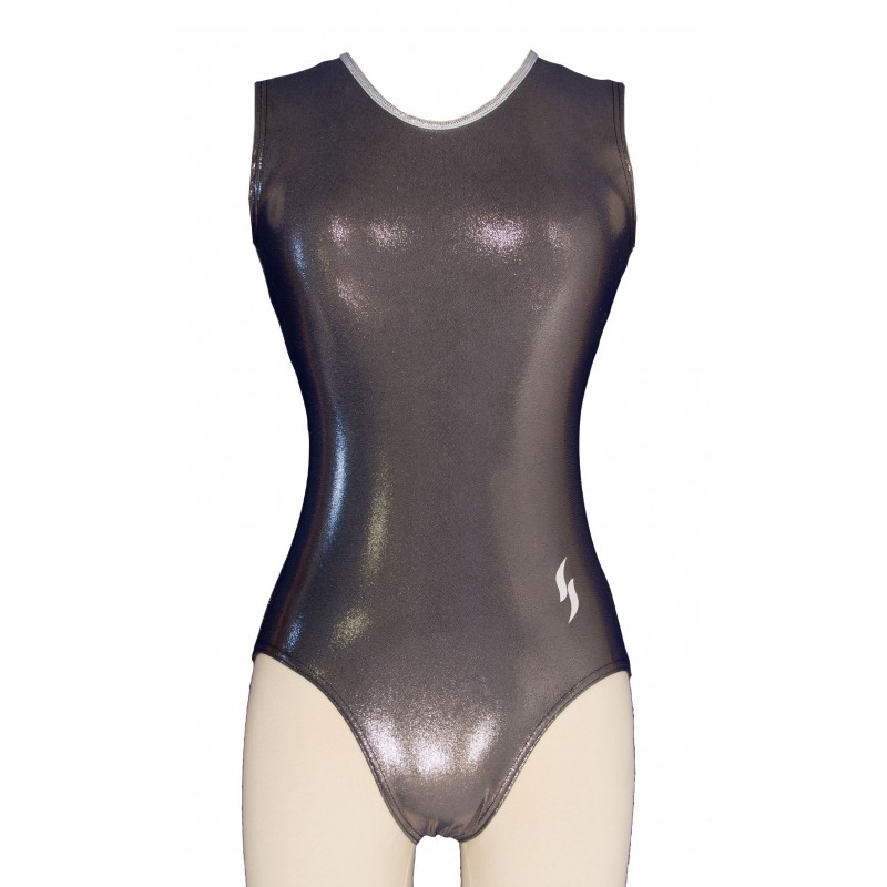 Justaucorps Gymnastique Gwen Gris Justaucorps Gymnastique Gwen Gris