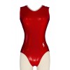 Justaucorps Gymnastique Gwen Rouge