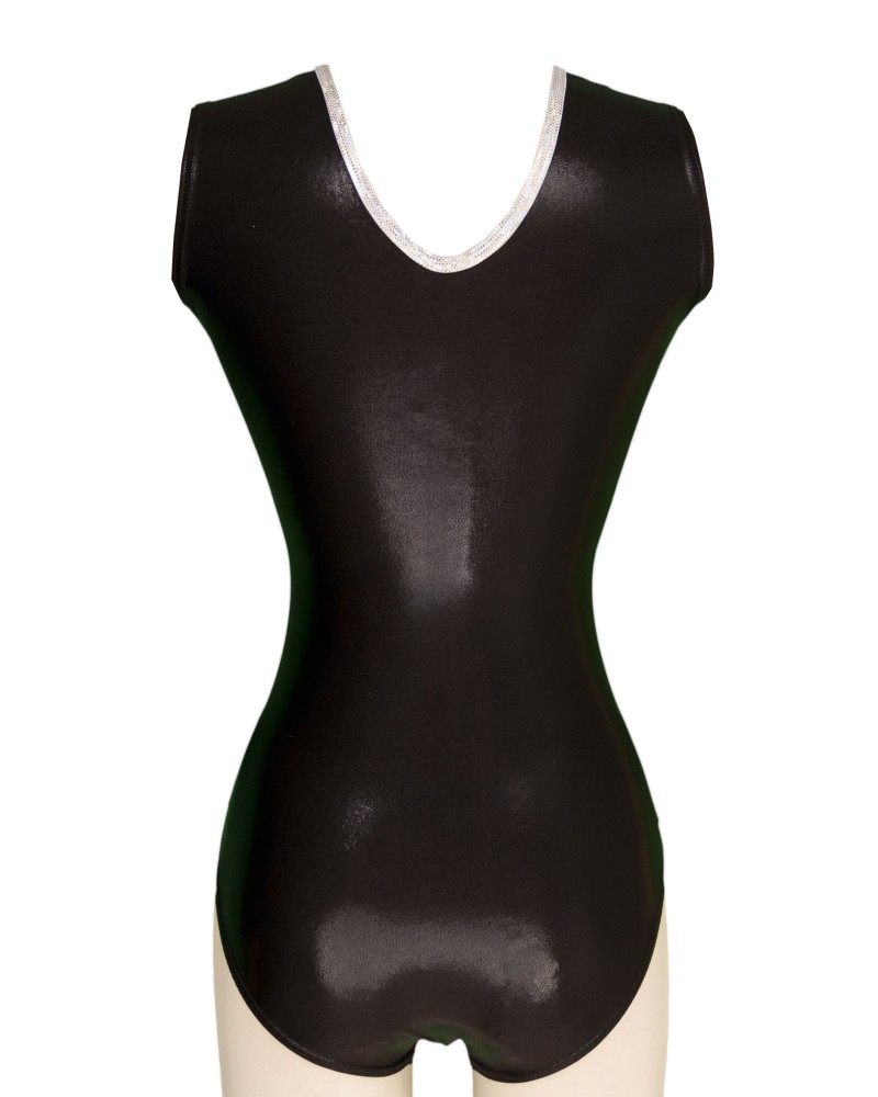 Gymnastics Leotard Gwenfe Black, metallic black – view 2